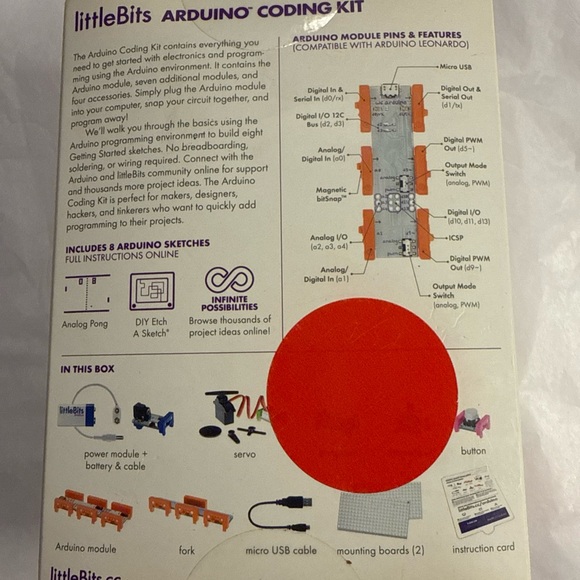 Arduino Coding Kit - White and Orange - Picture 5 of 5